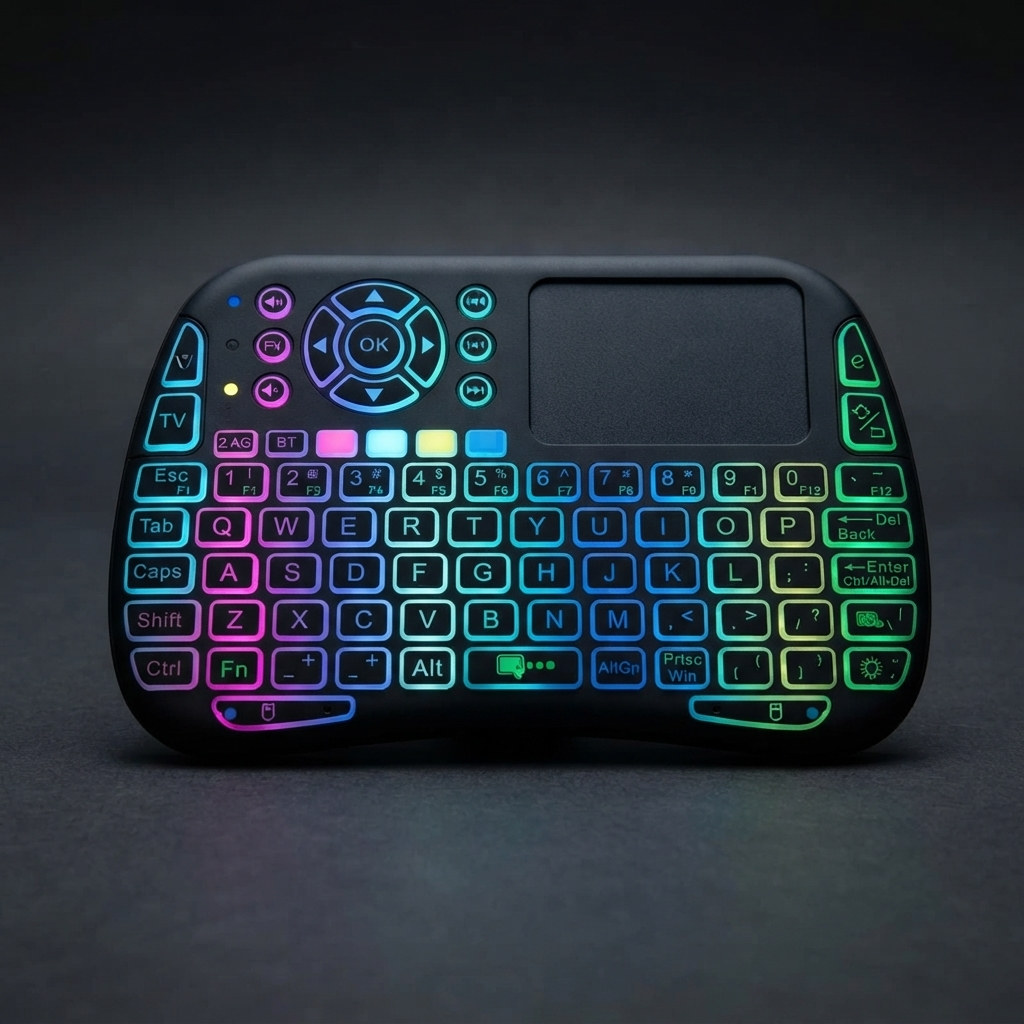 M9 Bluetooth Mini Wireless Keyboard with Touchpad & Air Mouse