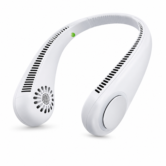 Portable USB Rechargeable Neck Fan | Bladeless Personal Fan