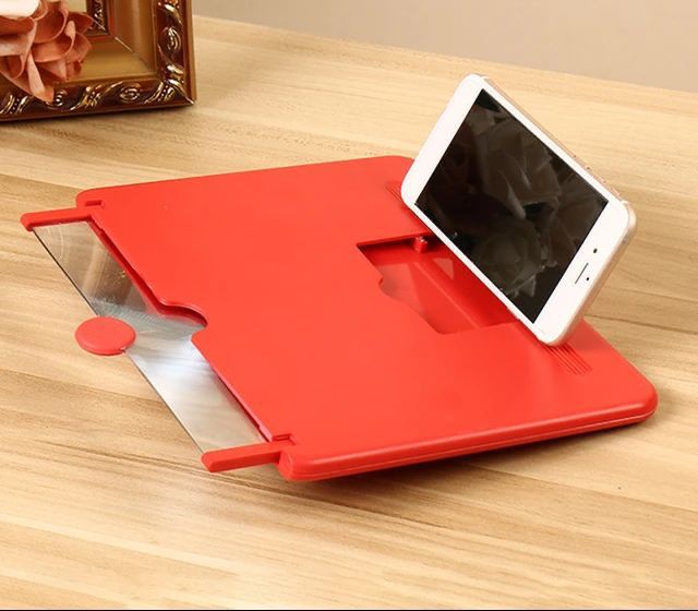 3D Mobile Phone Screen Magnifier Foldable Stand
