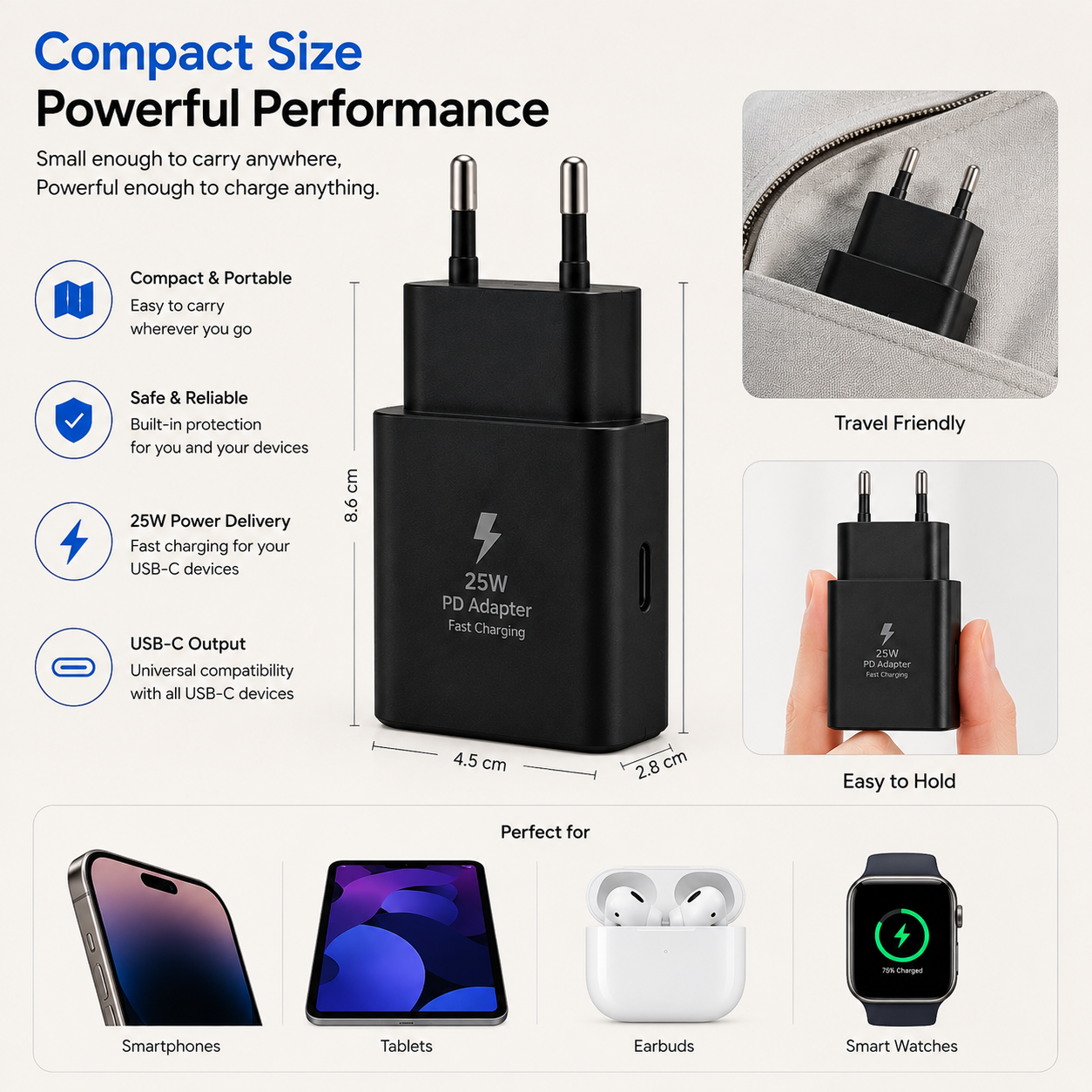 Samsung Original 25W Super Fast Charger Adapter