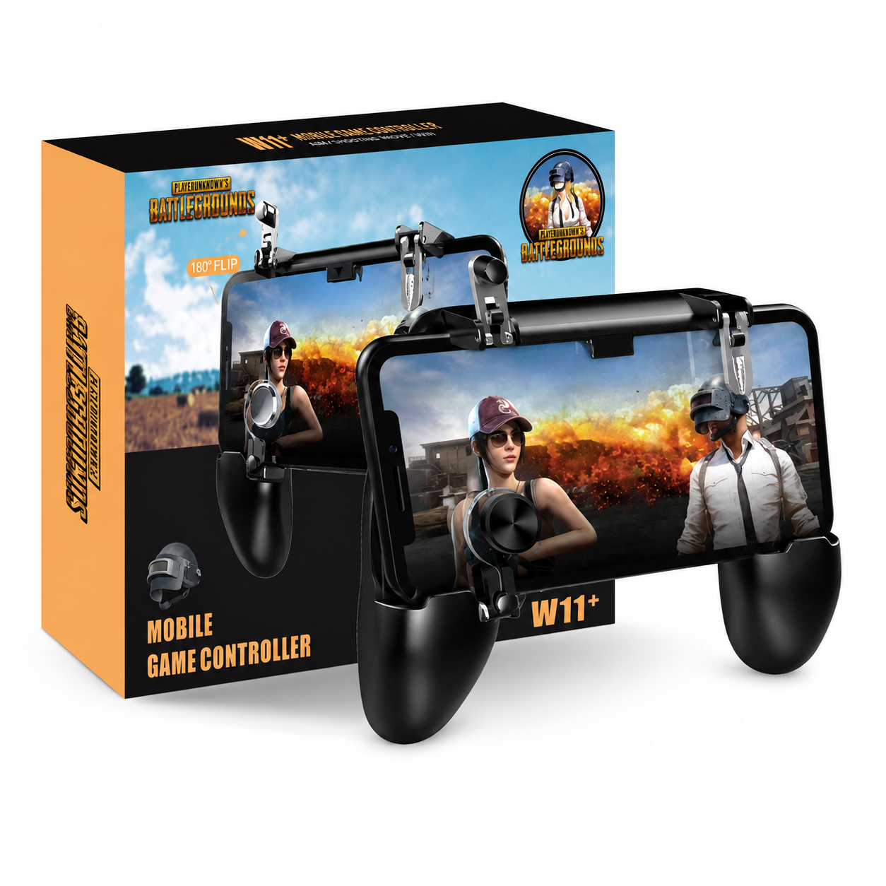 W11+ PUBG Mobile Game Controller for Android & iPhone