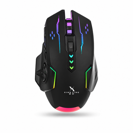 RGB Wired Gaming Mouse with LED Lights | 6 Button USB Mouse