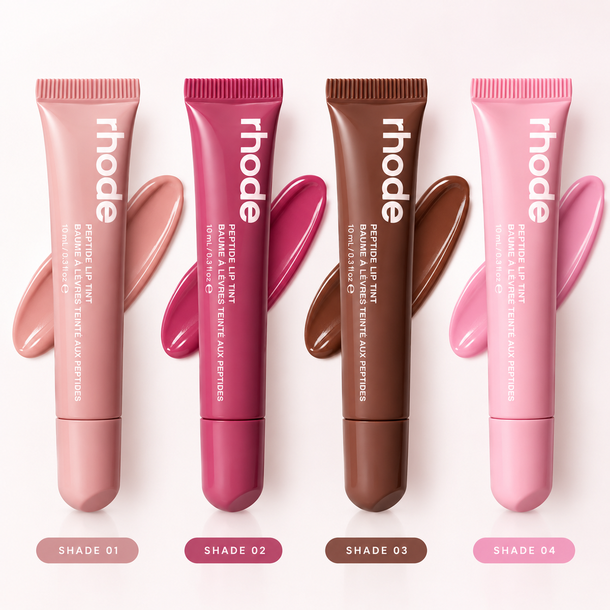 Rhode Peptide Lip Tint Set – Pack of 4 Shades