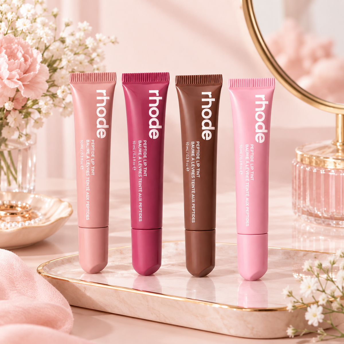 Rhode Peptide Lip Tint Set – Pack of 4 Shades