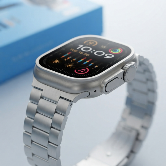 iMounra 2 BIG 2.01 Ultra Smartwatch with 7 Straps & Charger