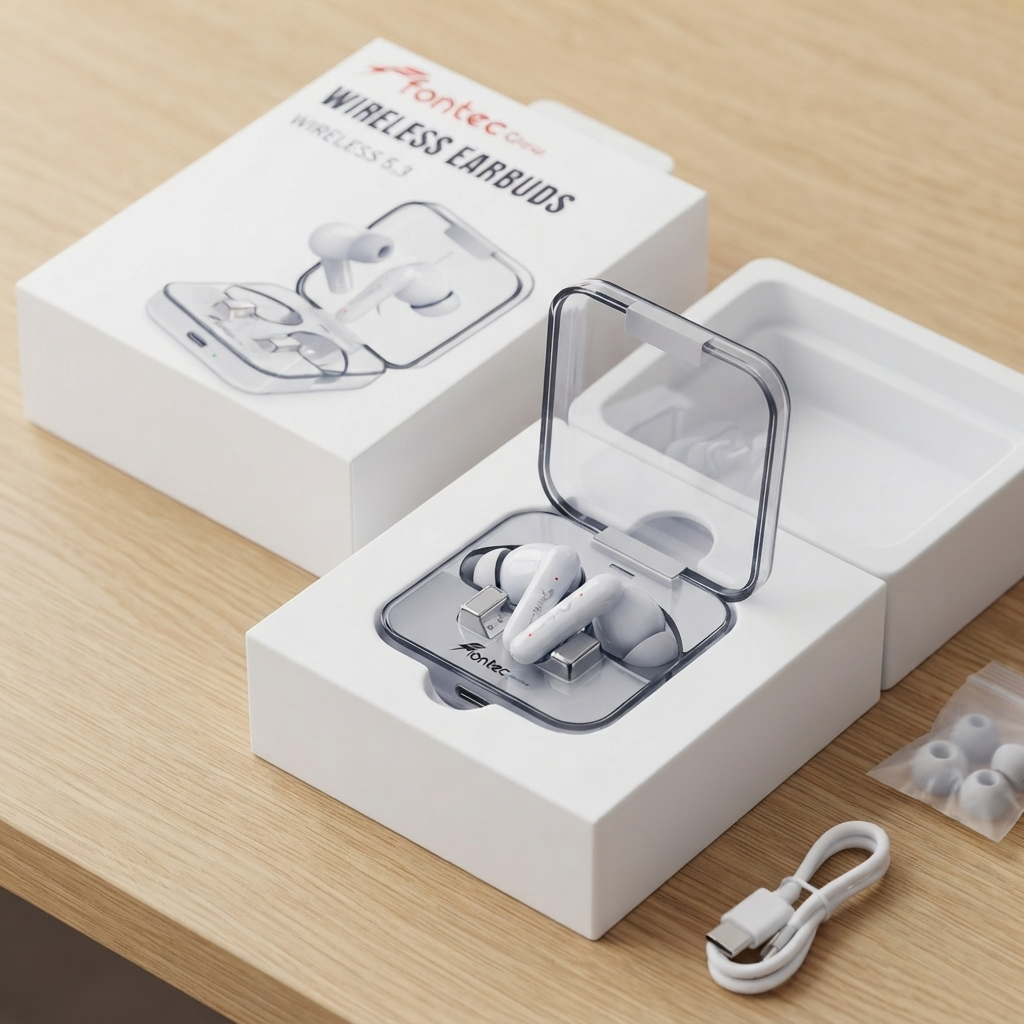 Fontec Glow Wireless Earbuds Bluetooth 5.3