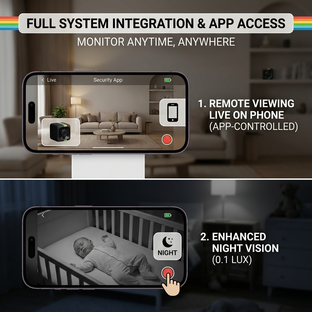SQ10 Mini Hidden Camera 1080P HD