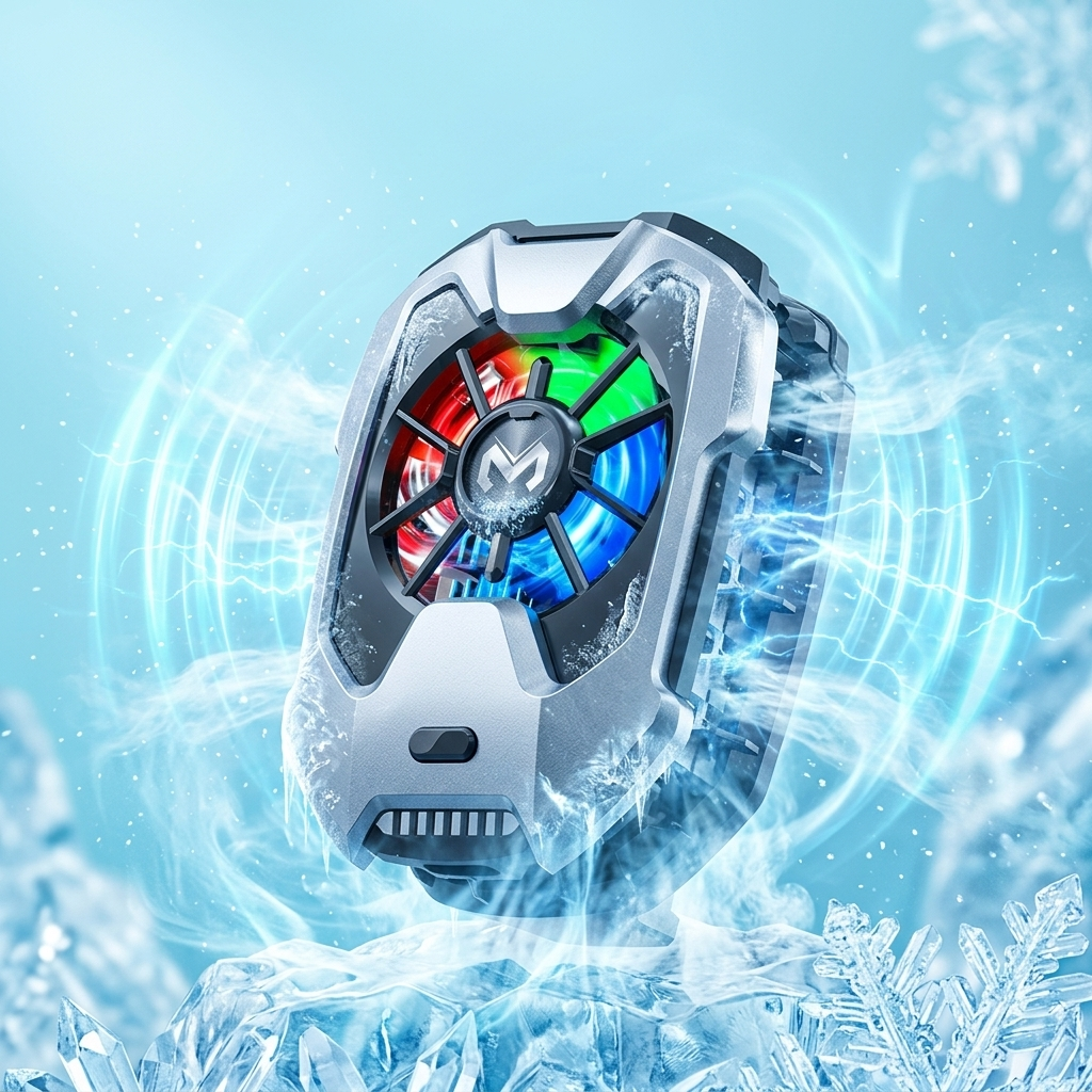 MEMO DLA8 Phone Cooler with Digital Temperature Display