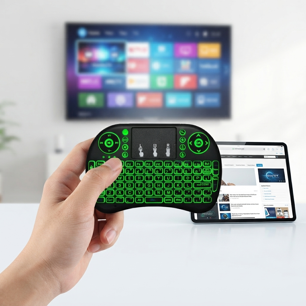 i8 Mini Wireless Keyboard with Touchpad