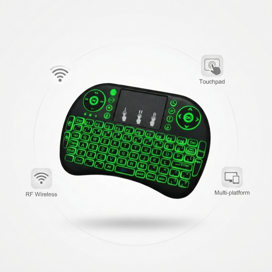 i8 Mini Wireless Keyboard with Touchpad