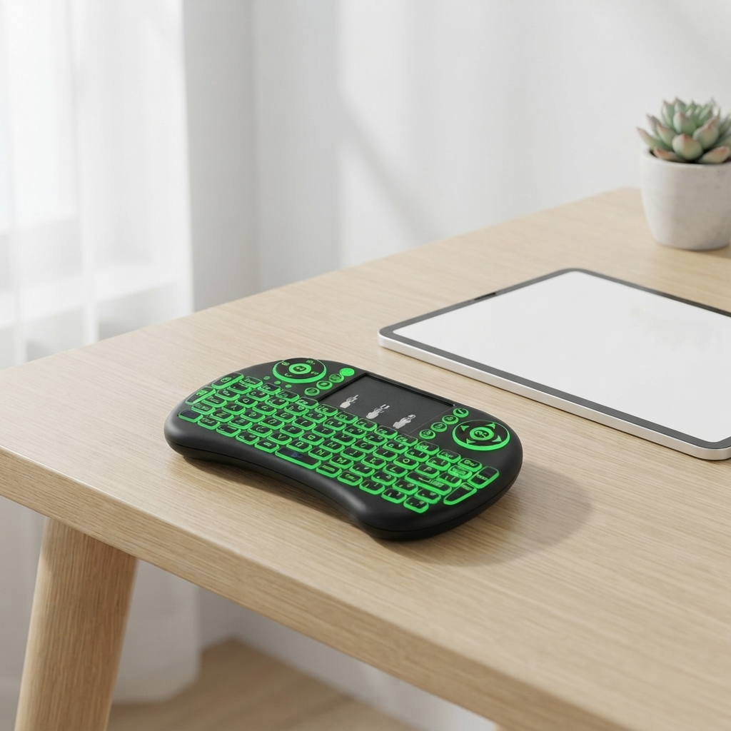 i8 Mini Wireless Keyboard with Touchpad