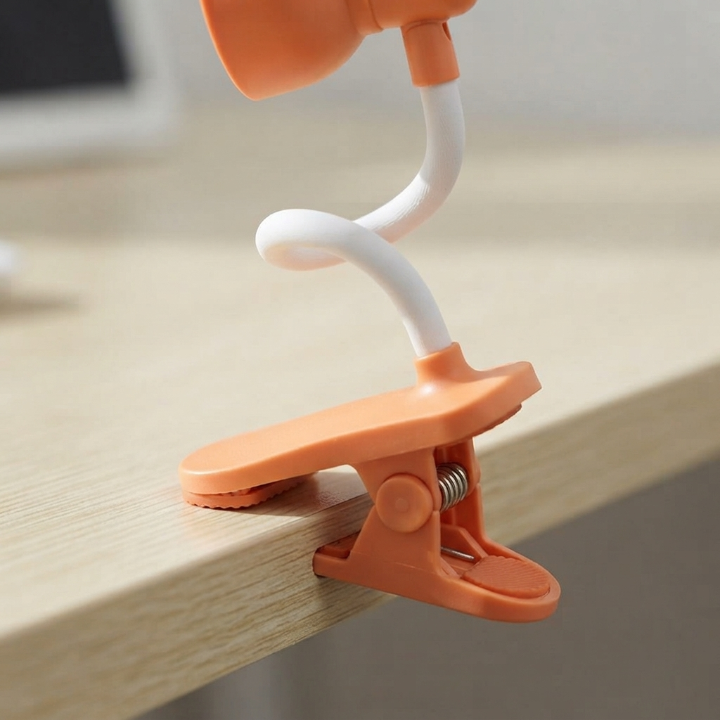 Portable LED Reading Lamp with Clip | Flexible Book Light