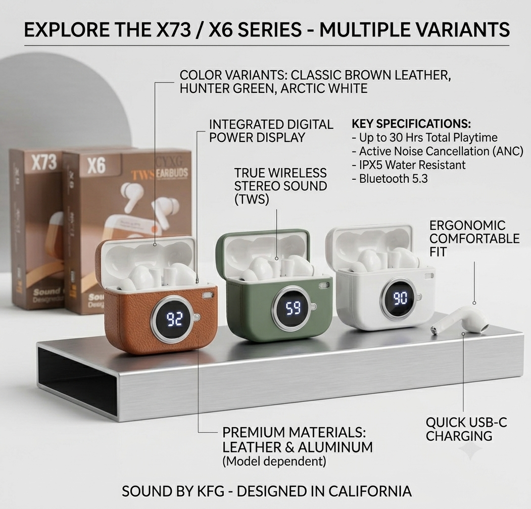 X73 TWS Wireless Earbuds Game Box Edition