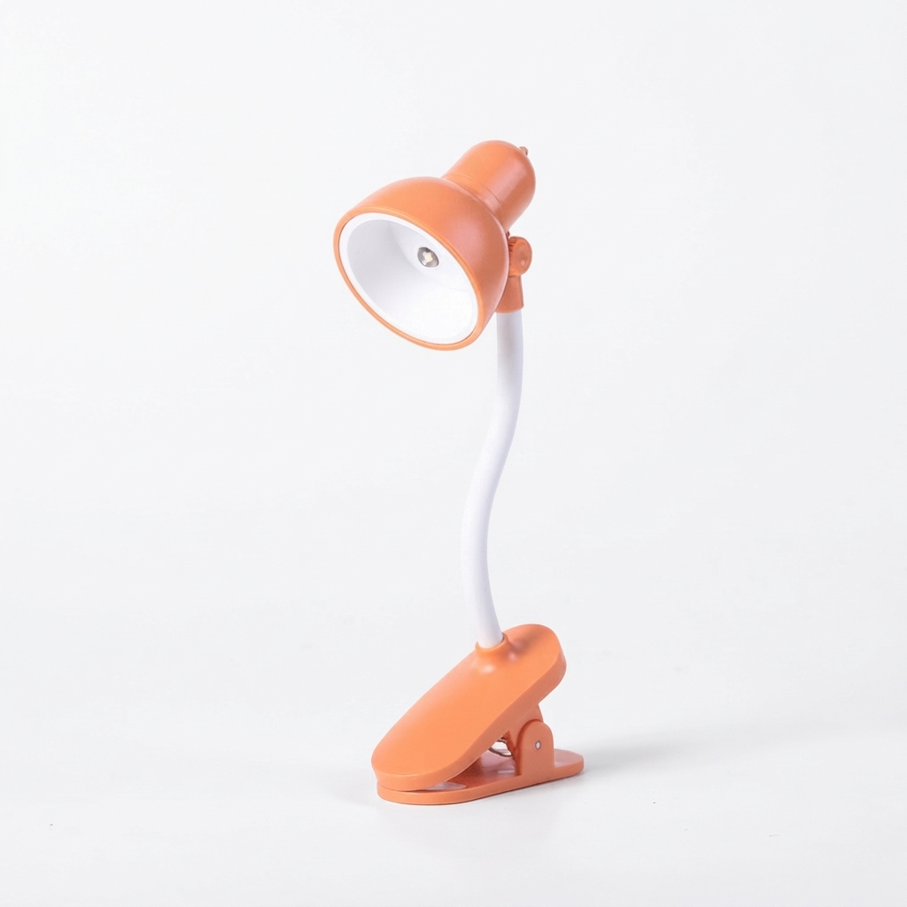 Portable LED Reading Lamp with Clip | Flexible Book Light