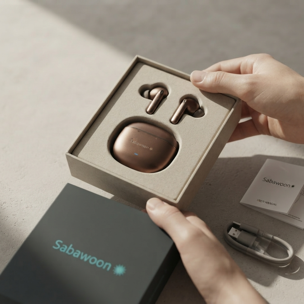 Sabawoon S137 Wireless Earbuds Bluetooth 5.4