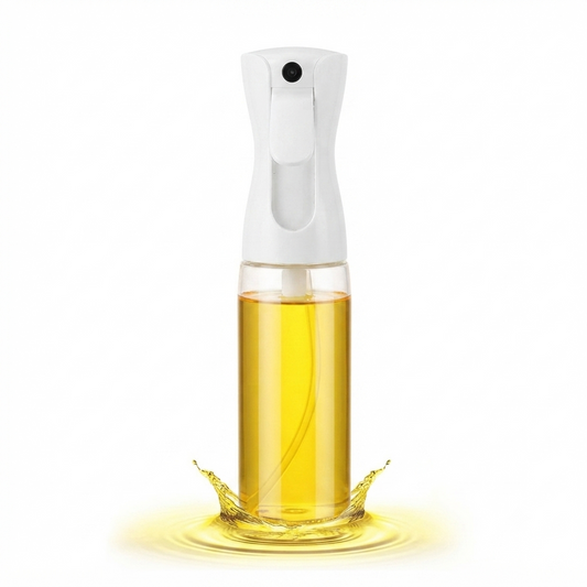 4PCS Daisy Glass Oil & Spice Organizer Set with Oil Bottle
