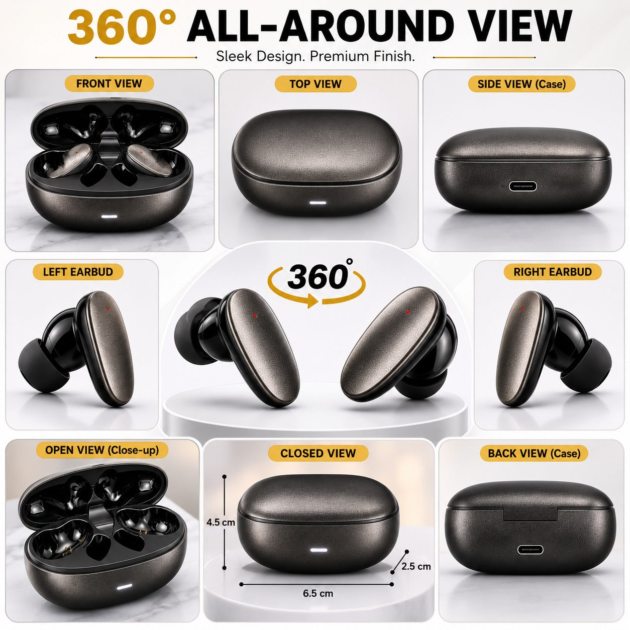 InTouch INT-W03 Wireless Bluetooth Earbuds